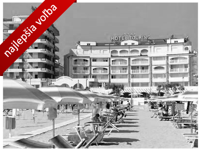 Hotel Touring, Rimini Miramare Hotel Touring, dovolenka Rimini, ubytovanie